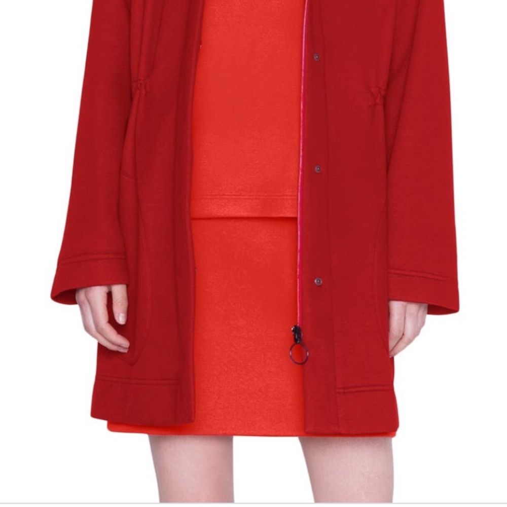 Akris Punto Hooded Jersey Parka - Picture 3 of 16